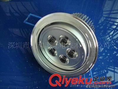 高效節能光源 深圳市利和豐光電技術大量供應LED 5*1W鎂合金大功率天花燈
